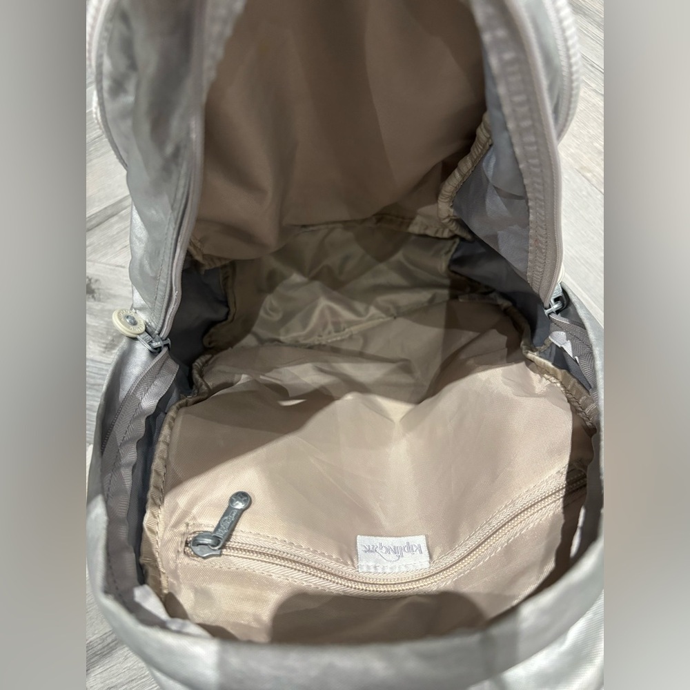 Kipling Metallic Backpack - Picture 3 of 9